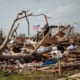 tornado damages homes and houses