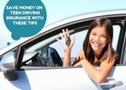 save money on car insurance for teen drivers